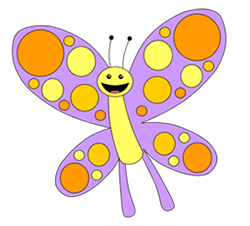 drawing of a butterfly